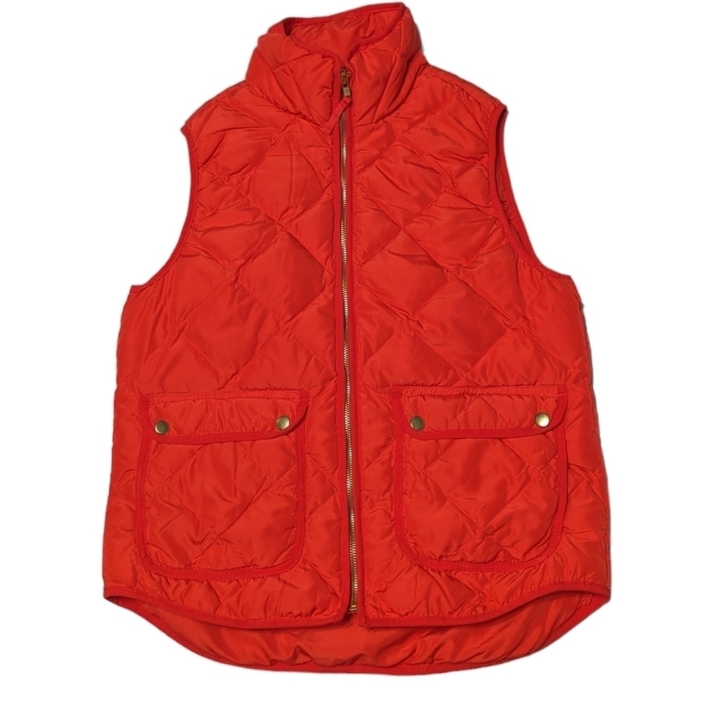 Woolrich Womens Diamond Quilted‎ Vest Puffer Duck Down Outdoor Hiking Small